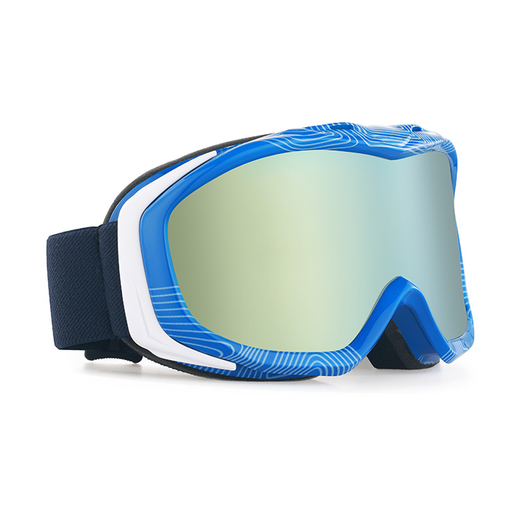 high quality mirrored ski goggles-SKG81