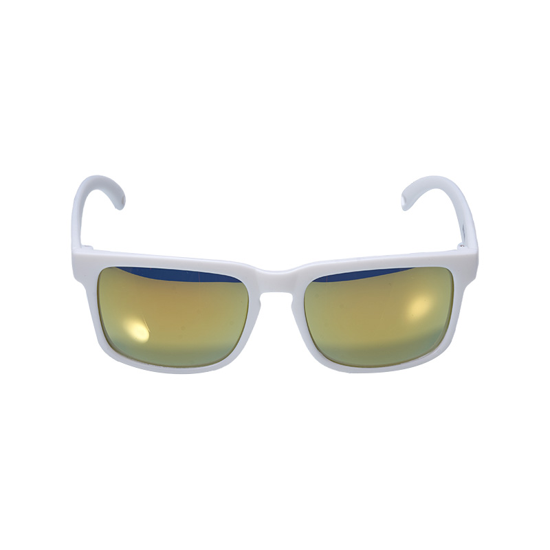 SP010 White Frame+Yellow Lenses