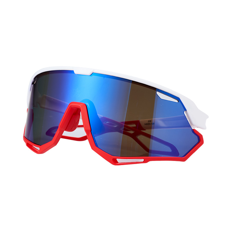 SP015 Red-White Frame+Blue Lenses
