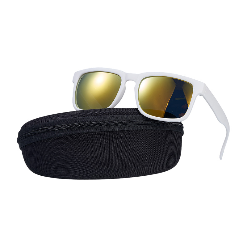 SP010 White Frame+Yellow Lenses