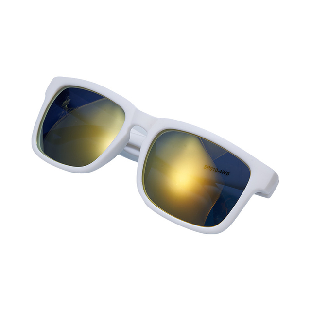 SP010 White Frame+Yellow Lenses