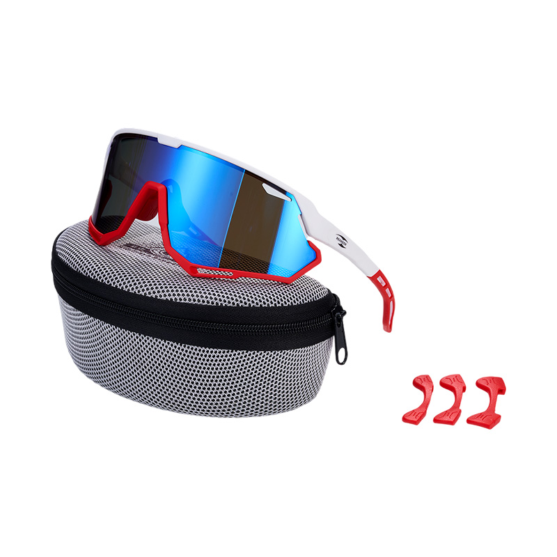 SP015 Red-White Frame+Blue Lenses (2)
