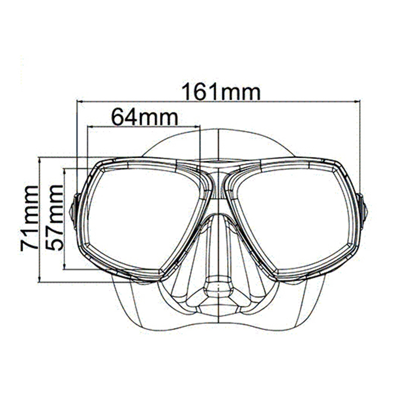 Diving Mask-M136