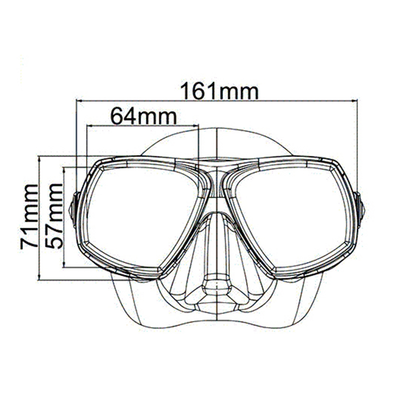 Diving Mask-M136